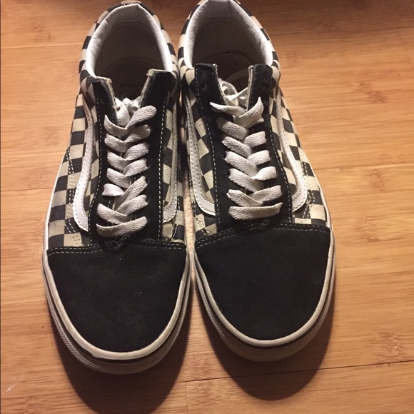 🛑Checkerboard Vans🛑 - Picture 2 of 4